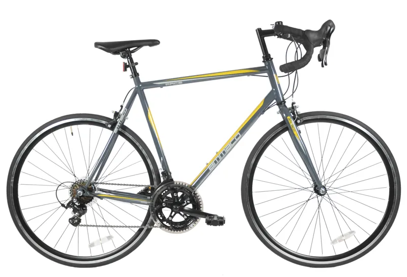 Ammaco Pace 700c Road Sports Bike Yellow